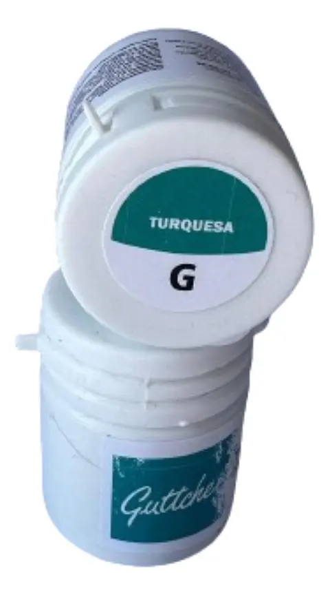 Colorante Gel Turquesa Comestible Reposteria Guttche 20g