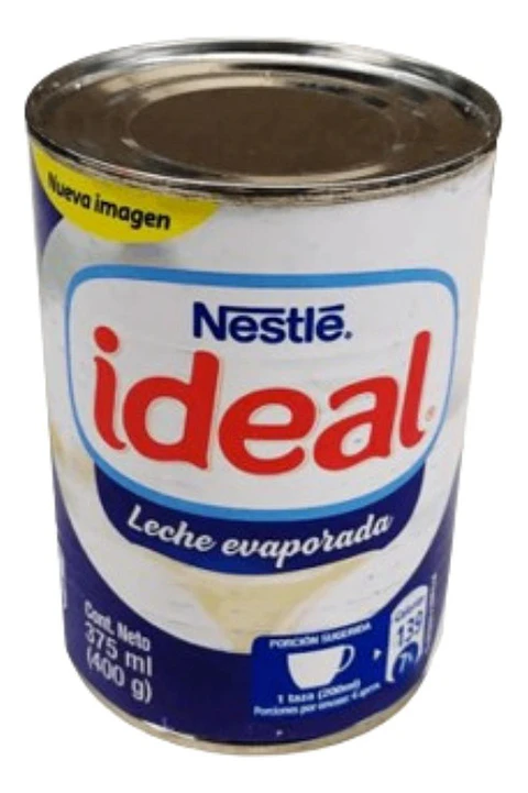 Leche Evaporada Ideal Nestle 390g