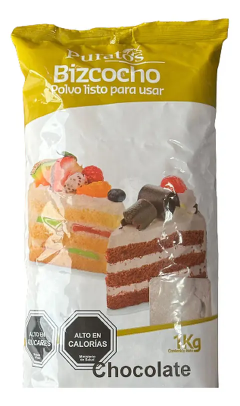 Bizcocho Chocolate Premezcla En Polvo Puratos 1kg