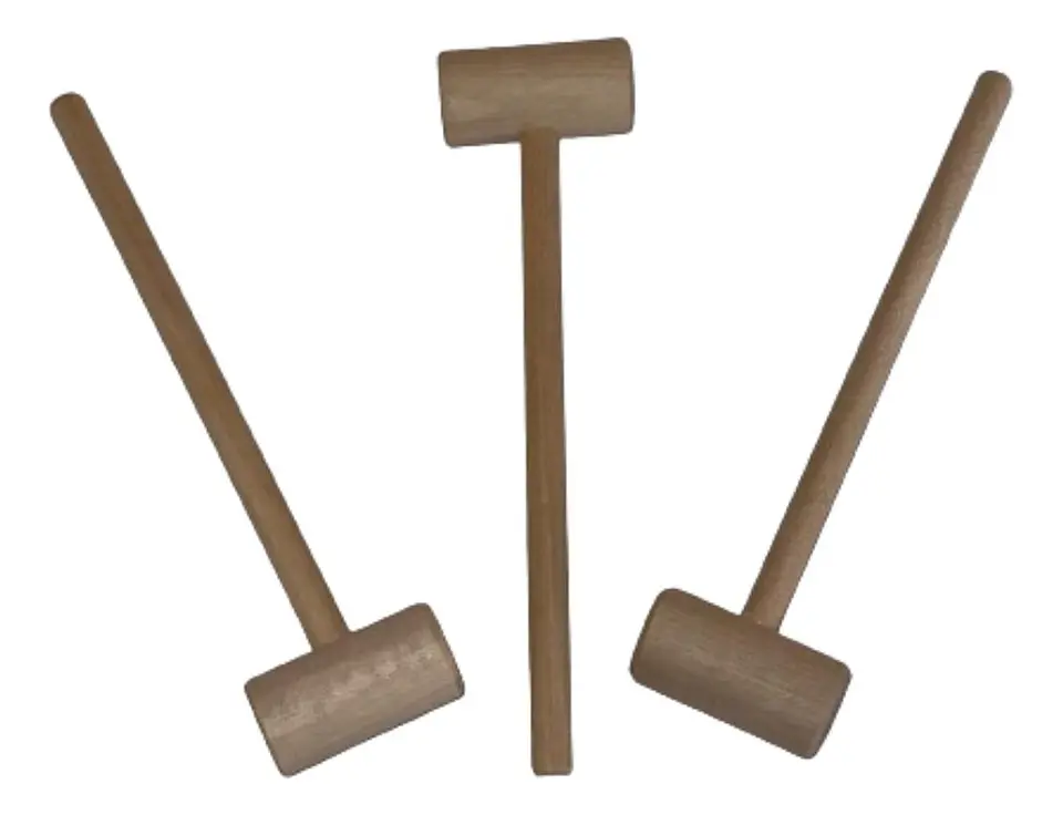 Martillo De Madera Para Romper Chocolate 15cm 1
