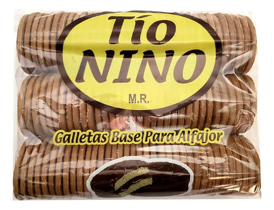 Galletas Tapas De Alfajor Tio Nino 100un 1