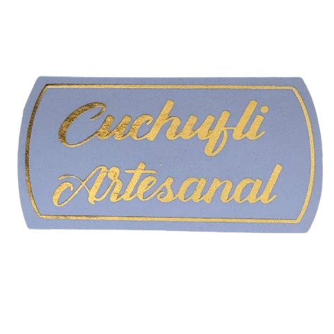 Sticker Cuchufli Blanco 100un
