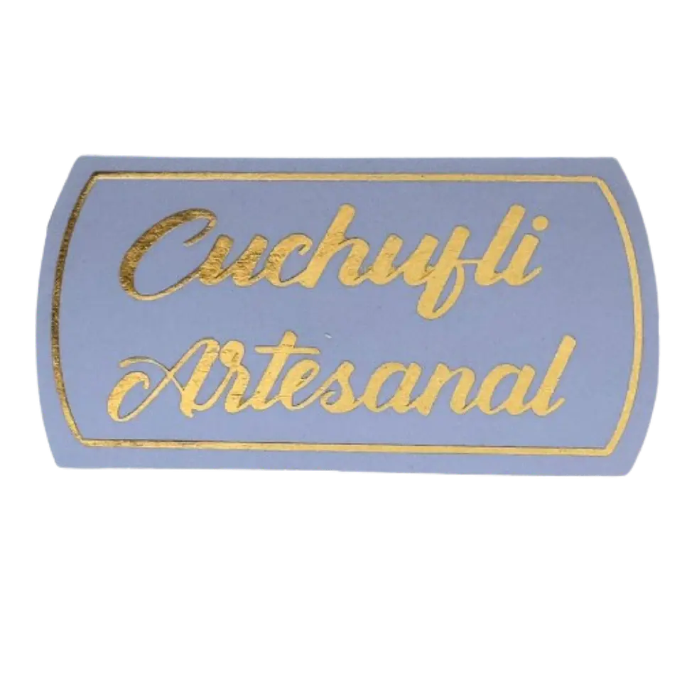 Sticker Cuchufli Blanco 100un 1