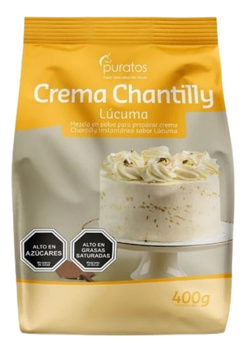 Crema Chantilly Lucuma 400g