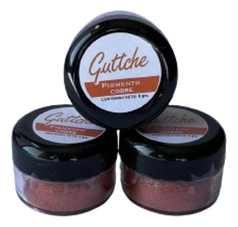 Pigmento Matizador Cobre Comestible Guttche 5g