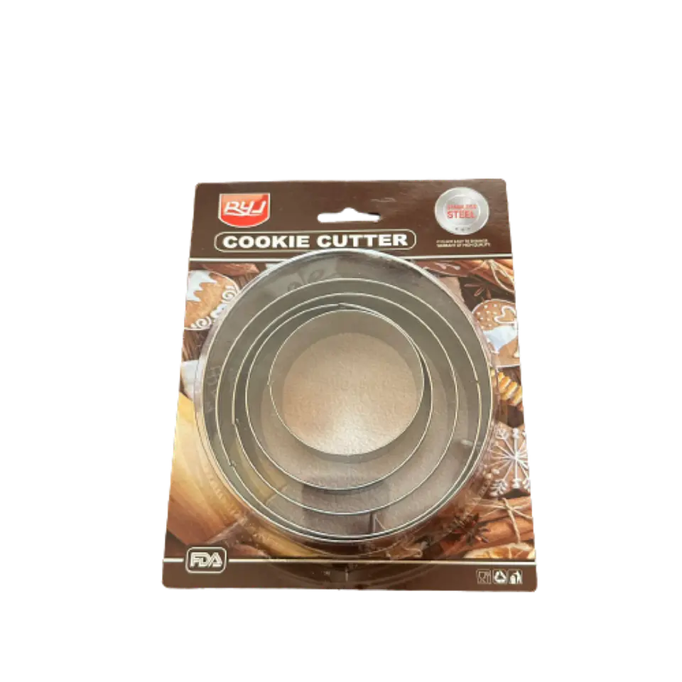 Cortador Galletas Circular 5 pcs 1