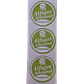 Sticker Alfajor Verde Pistacho 100un 38mm - Miniatura 2