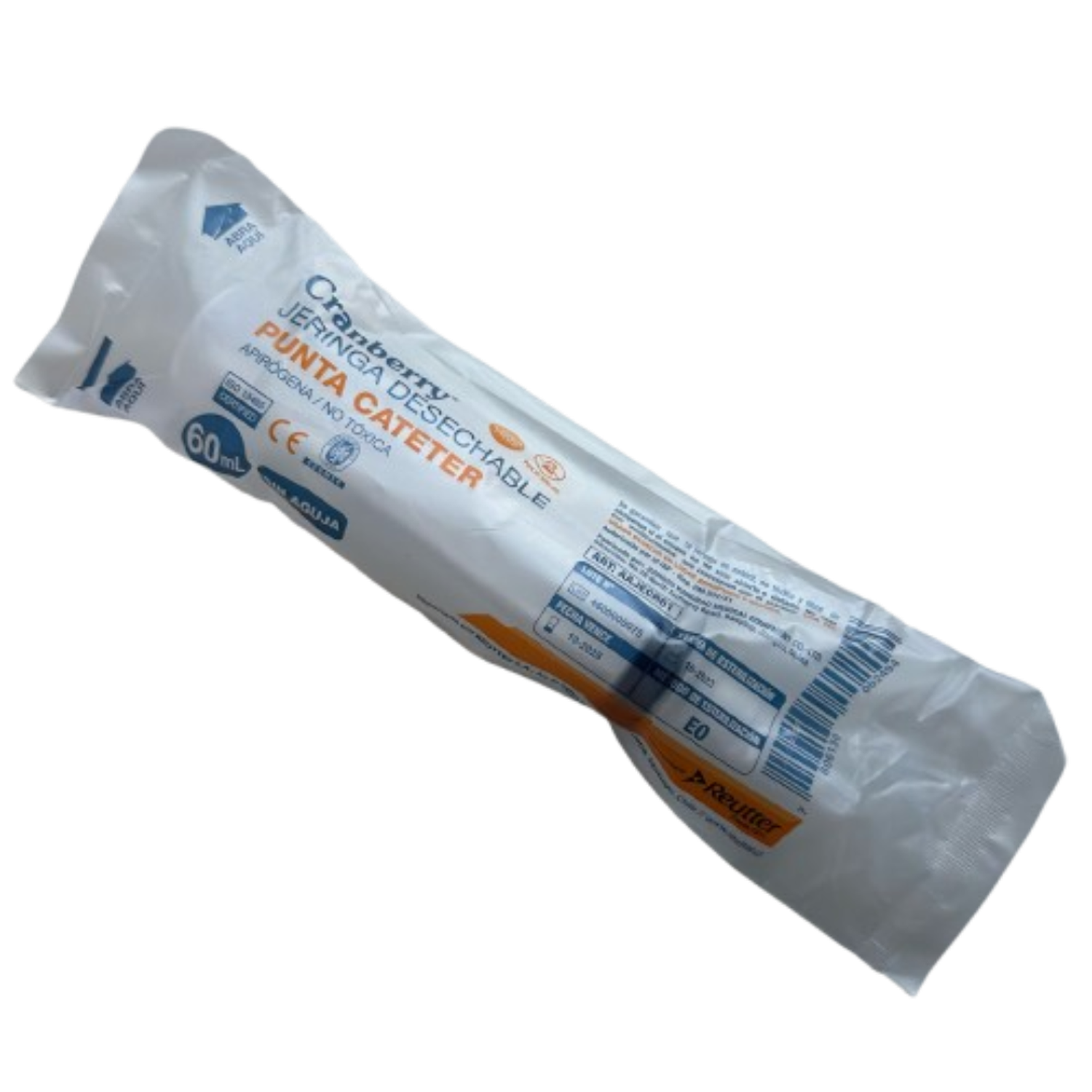 Jeringa Alimentacion Punta Cateter 60ml