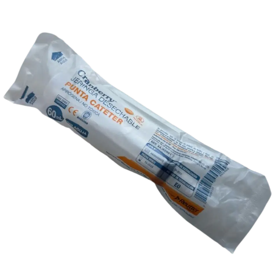 Jeringa Alimentacion Punta Cateter 60ml 1