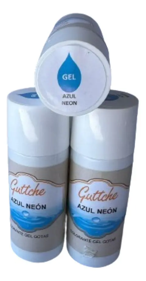 Colorante Gel Gotas Azul Neon Comestible Guttche 20g