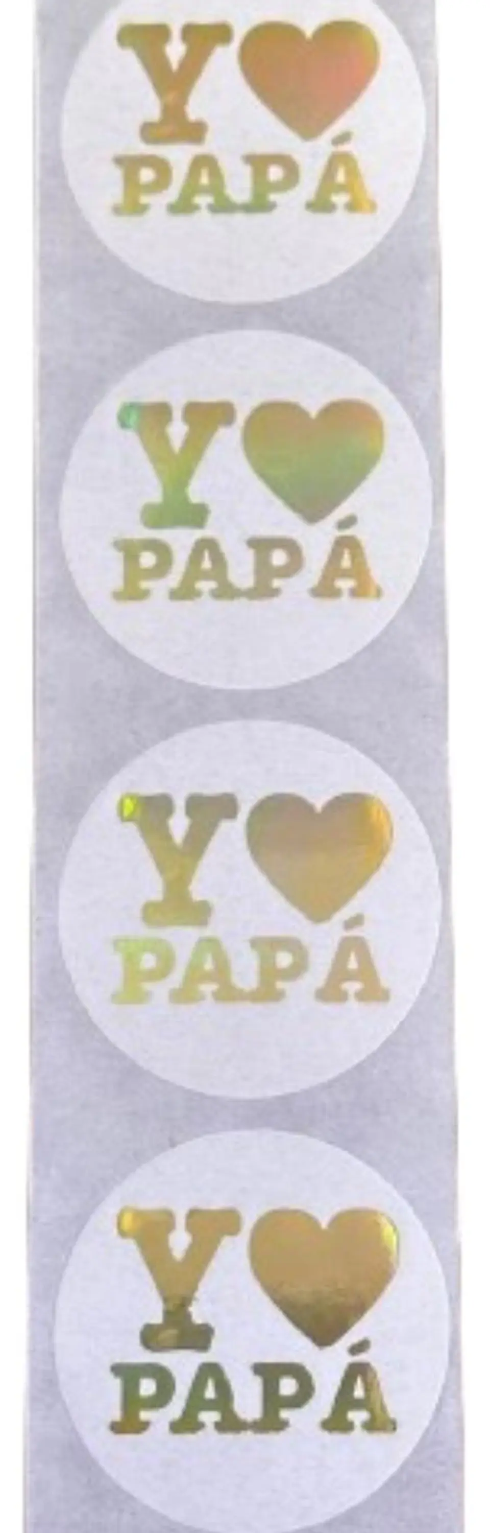 Sticker Dia Del Padre 100un 38mm 1