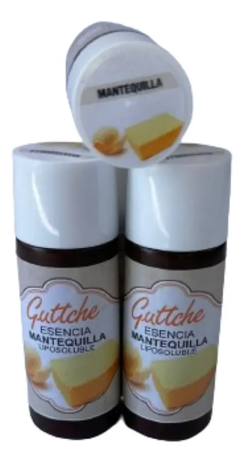 Esencia Mantequilla Liposoluble Comestible Guttche 25g