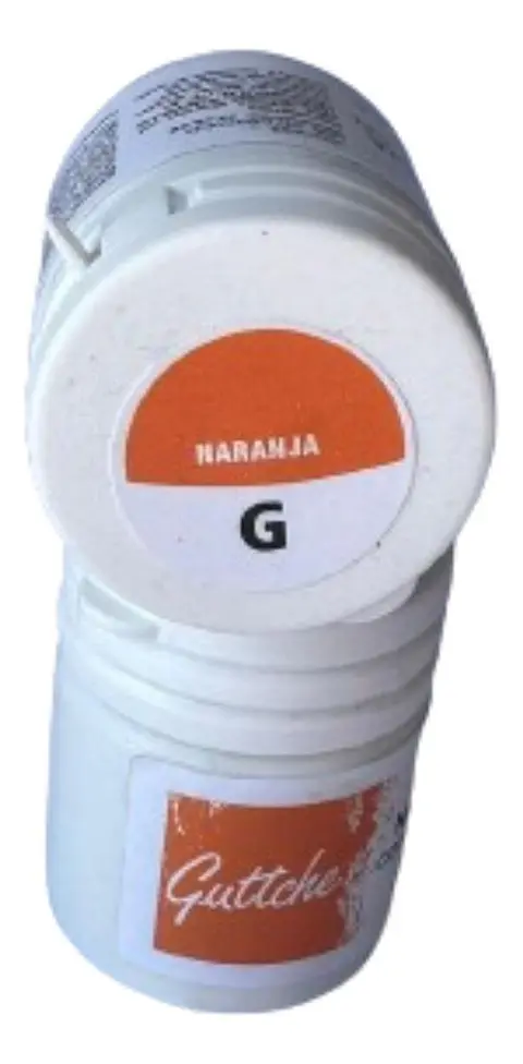 Colorante Gel Naranja Comestible Reposteria Guttche 20g