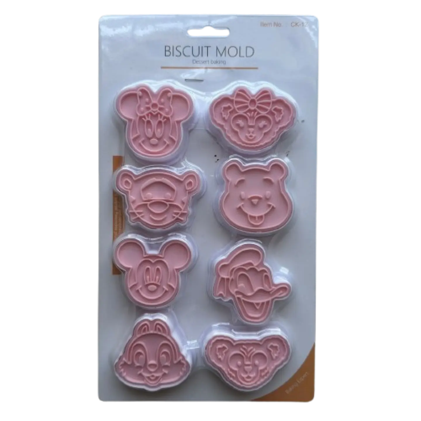 Cortador Galletas Figuras Disney 8 pcs 1