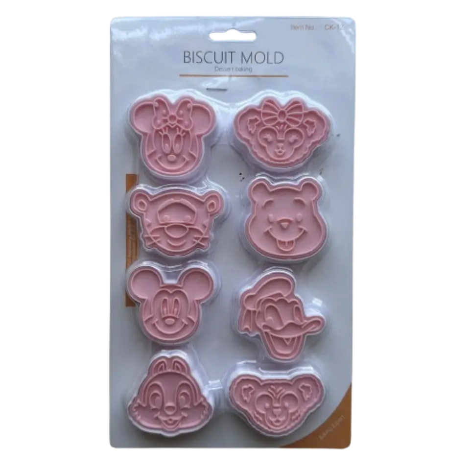 Cortador Galletas Figuras Disney 8 pcs 1
