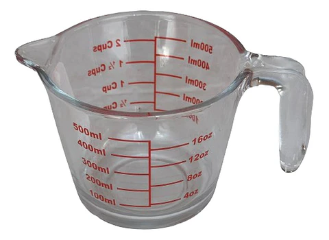 Jarra Medidora Vidrio Allegra 0,5L