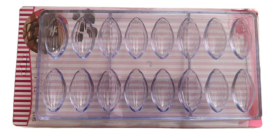 Molde Acrilico Para Chocolate Cacao 16 Cavidades 1