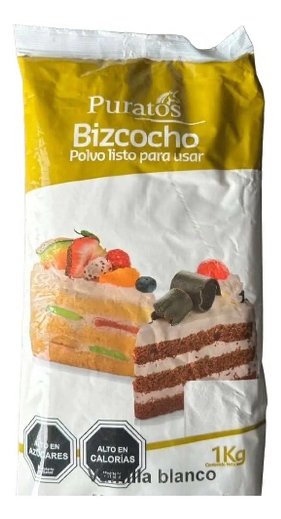 Bizcocho Vainilla Premezcla En Polvo Puratos 1kg 1