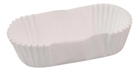 Capsulas Blanca Papel N1A Ovalada 100un E151x97xIn90x38mm