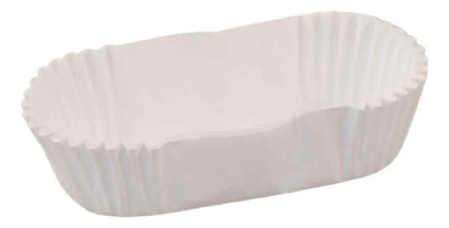 Capsulas Blanca Papel N1A Ovalada 100un E151x97xIn90x38mm 1