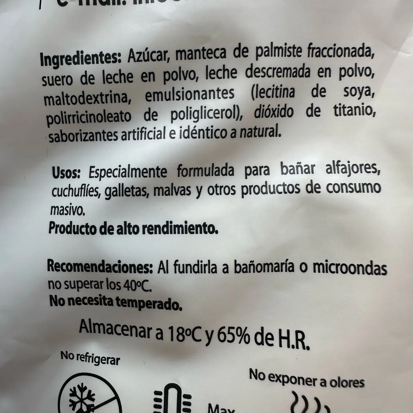 Cobertura Chocolate 410 Blanco Gotas Neucober 1kg 3