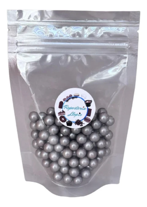 Perlas Plateadas Comestibles 8mm 70g