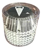 Capsulas Mini Cupcake Diseño F Gentlemen 100un E75xIn35mm - Miniatura 2
