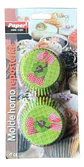 Capsulas Cupcake Diseño I Flor Verde 100un E110xIn52mm - Miniatura 1