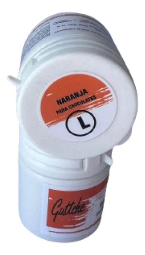 Colorante Laca Naranja Para Chocolate Guttche 15g