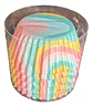 Capsulas Mini Cupcake Diseño E Onda Color 100un E75xIn35mm - Miniatura 2