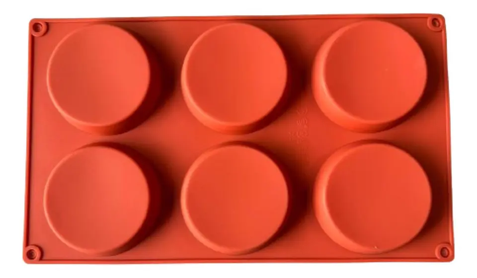 Molde Silicona Alfajor Perfecto 6 Cavidades 29x17cm 1
