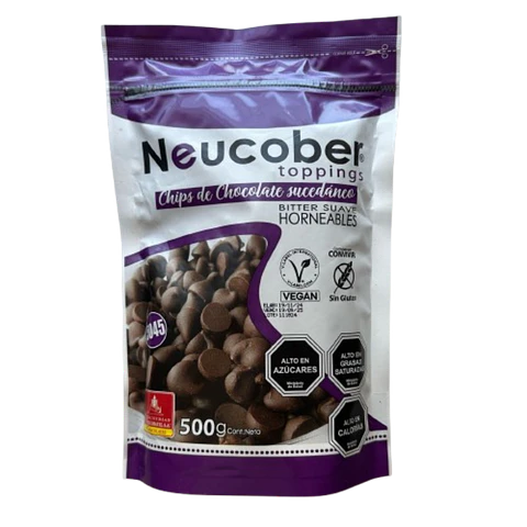 Chips Chocolate 5045 Semi Amargo Neucober 500g