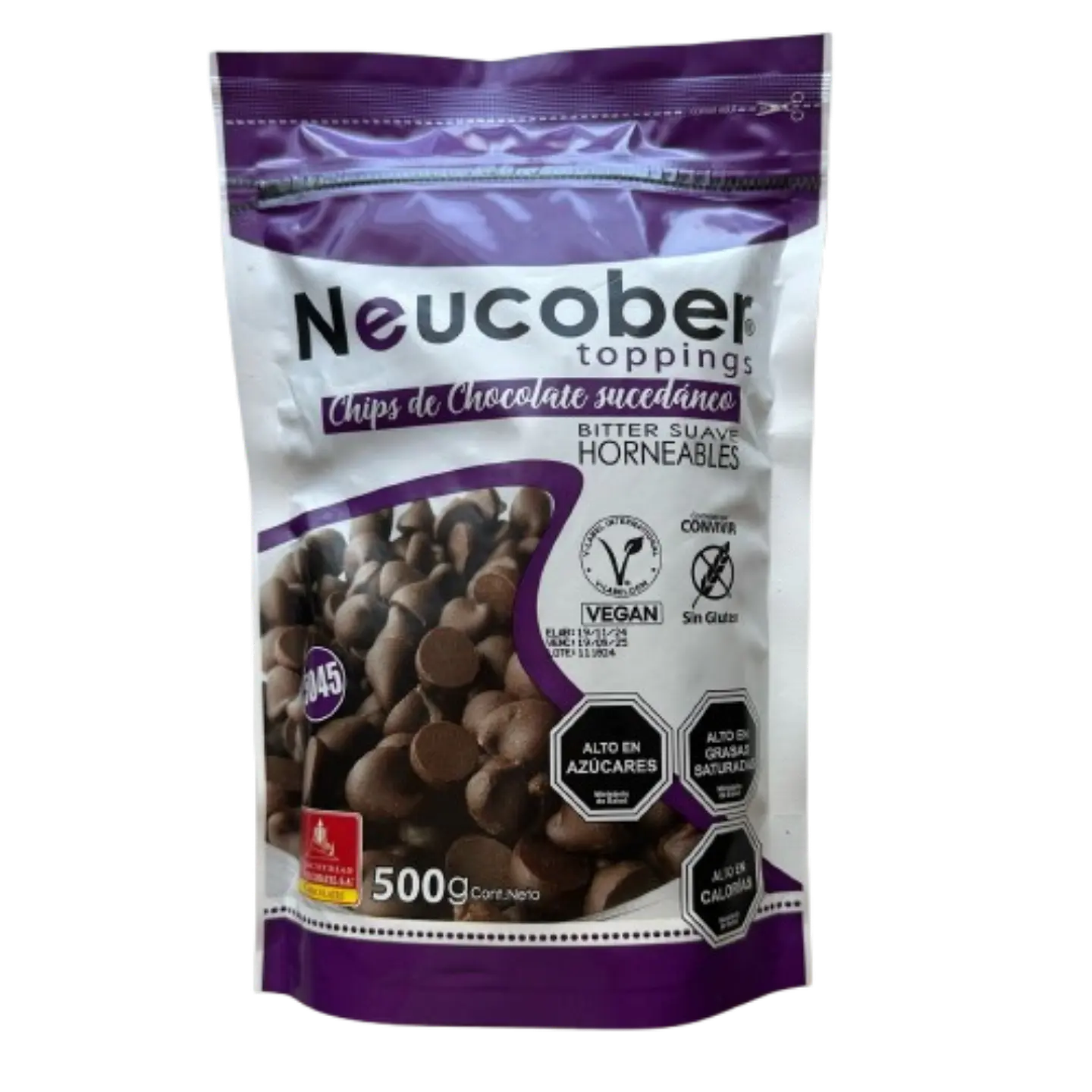 Chips Chocolate 5045 Semi Amargo Neucober 500g 1