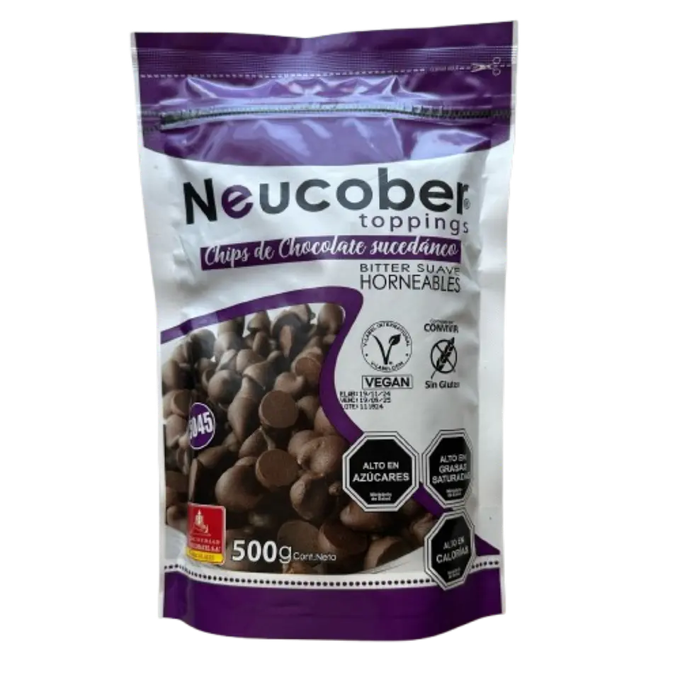Chips Chocolate 5045 Semi Amargo Neucober 500g 1