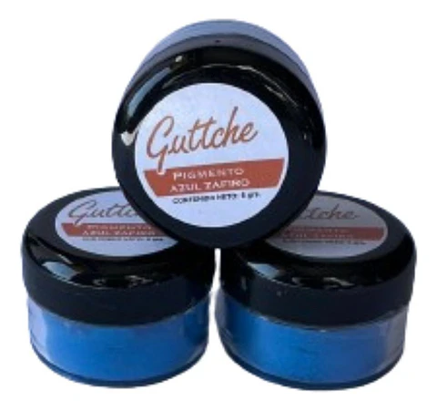 Pigmento Matizador Azul Zafiro Comestible Guttche 5g