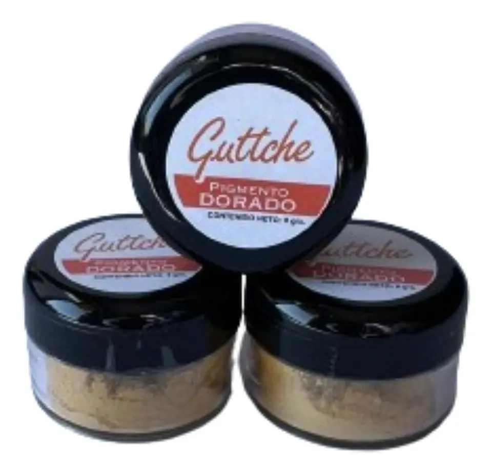 Pigmento Matizador Dorado Comestible Guttche 5g 1