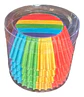 Capsulas Mini Cupcake Diseño B Arcoiris 100un E75xIn35mm - Miniatura 2