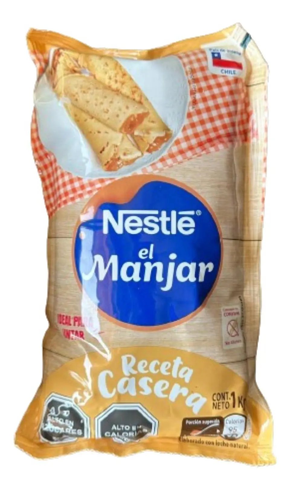 Manjar Receta Casera Nestle 1kg 1