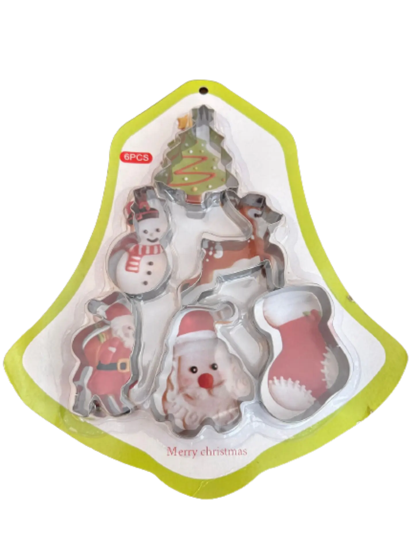 Cortador Galletas Navidad Diseño A 6 pcs 1