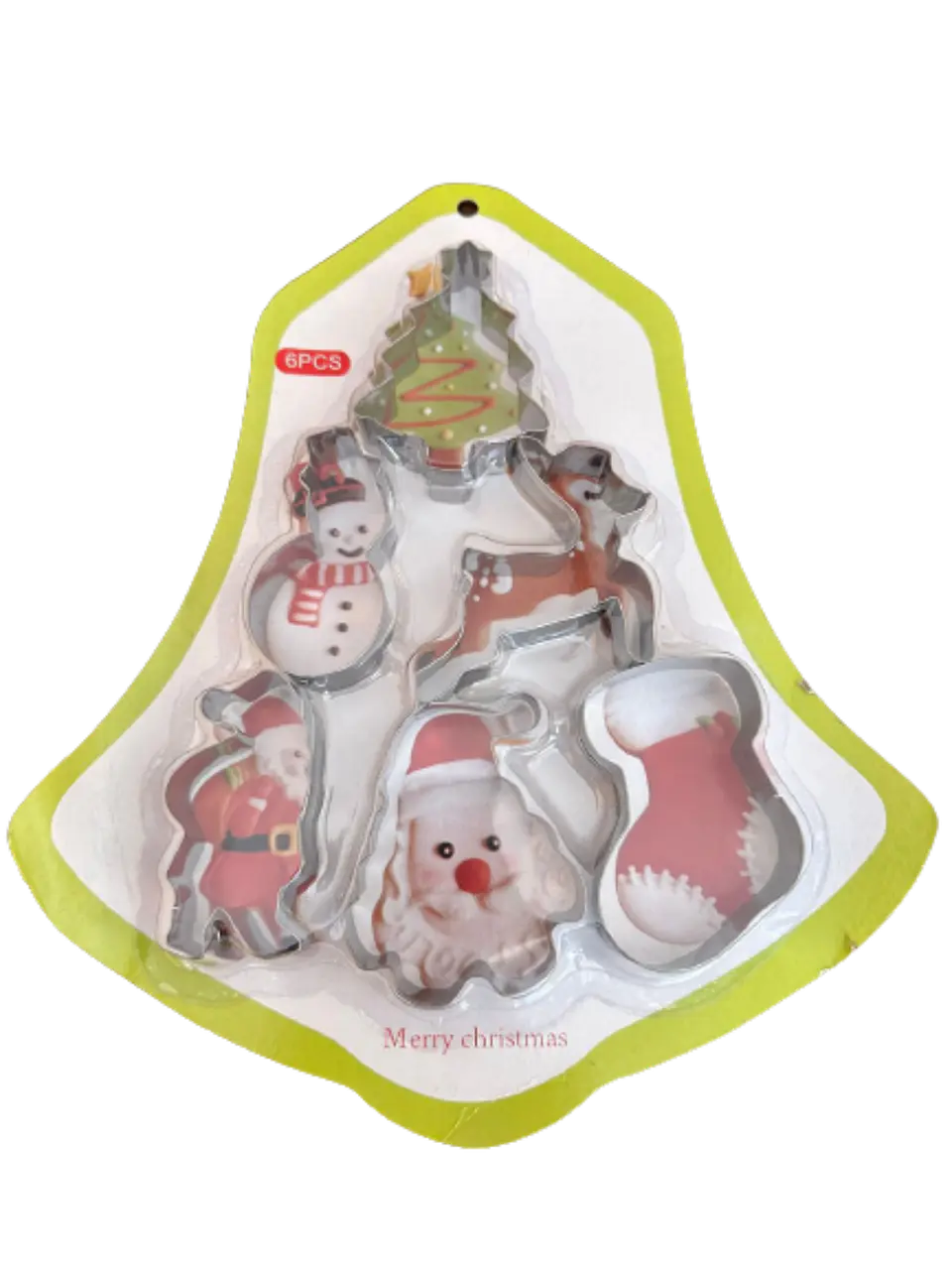 Cortador Galletas Navidad Diseño A 6 pcs 1