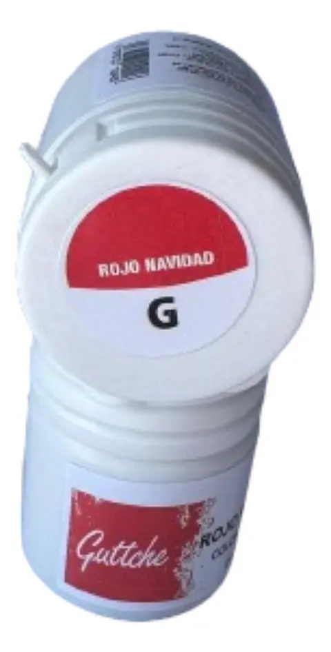 Colorante Gel Rojo Navidad Comestible Reposteria Guttche 20g