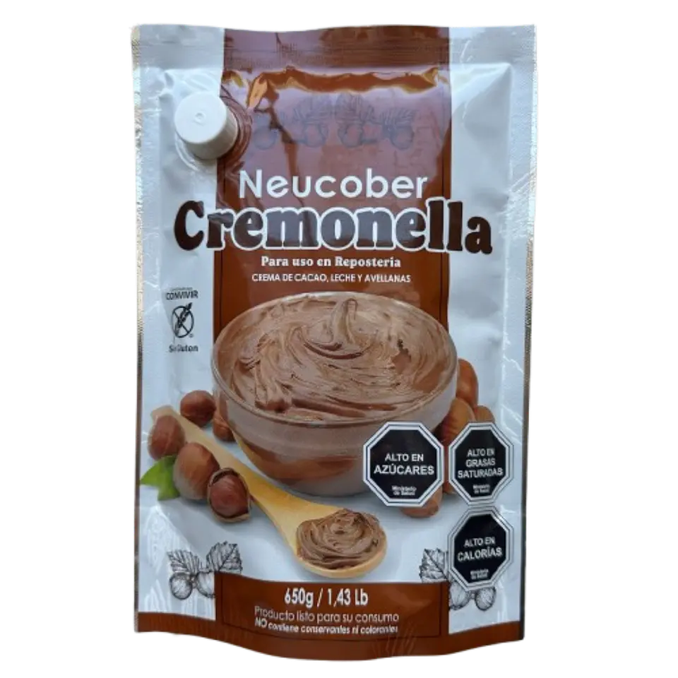 Crema De Avellanas Cremonella Neucober 650g 1