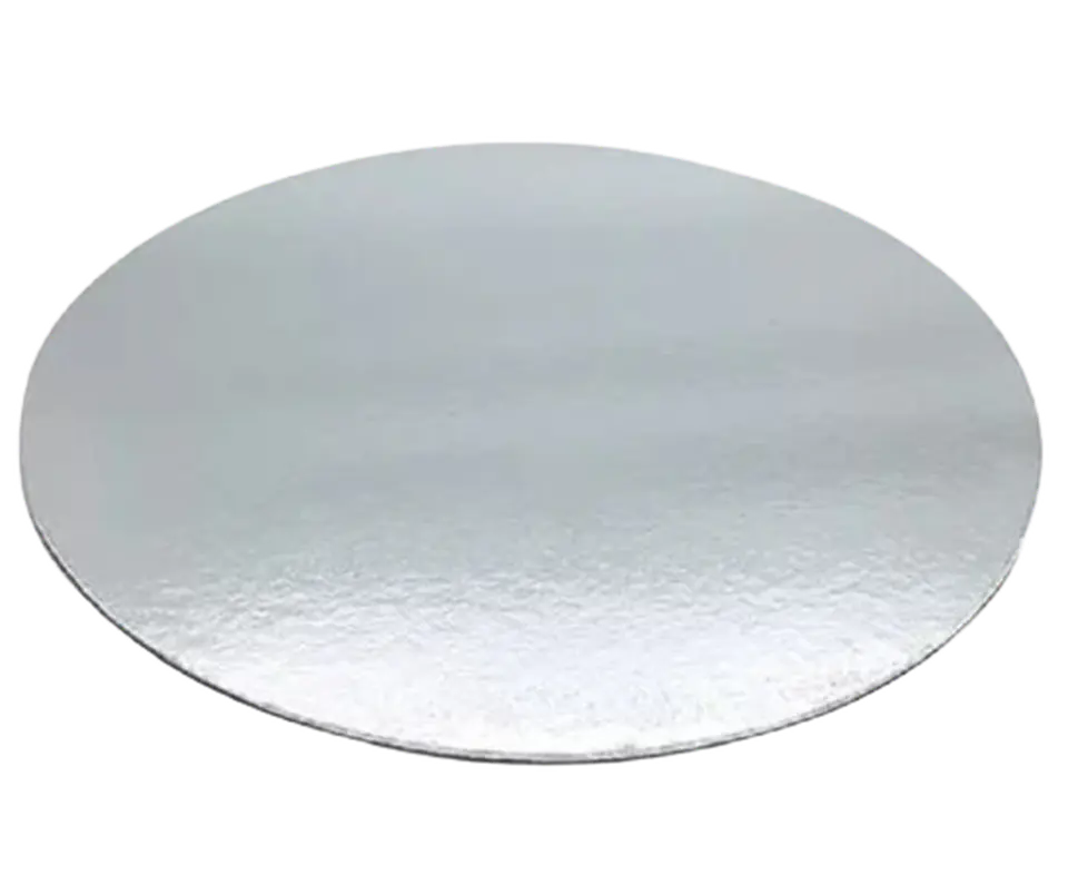 Pack 5 Bandeja Carton Plateada 35cm x 2mm 1