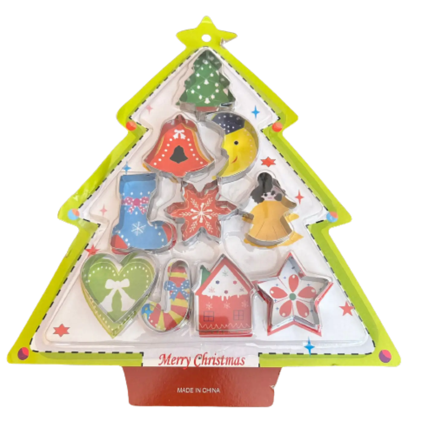 Cortador Galletas Navidad Diseño B 10 pcs 1