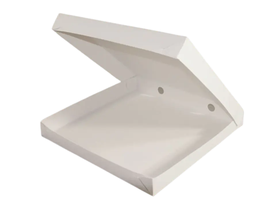 Pack 5 Caja Cocteleria Mediana Cartulina Blanca 33x33x4cm 1