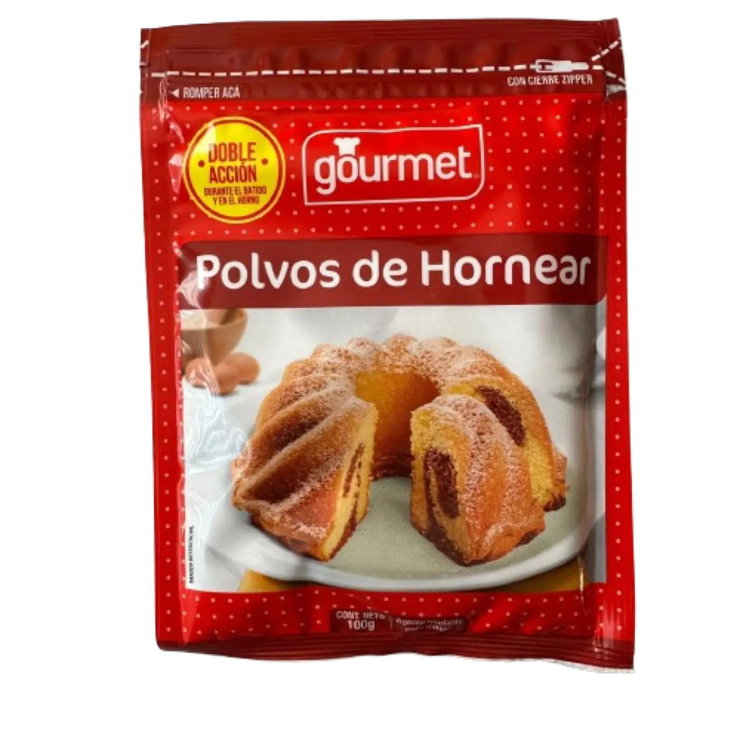Polvos De Hornear Gourmet 100g 1