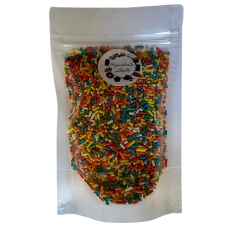 Decoracion Palitos Multicolor Comestible 100g