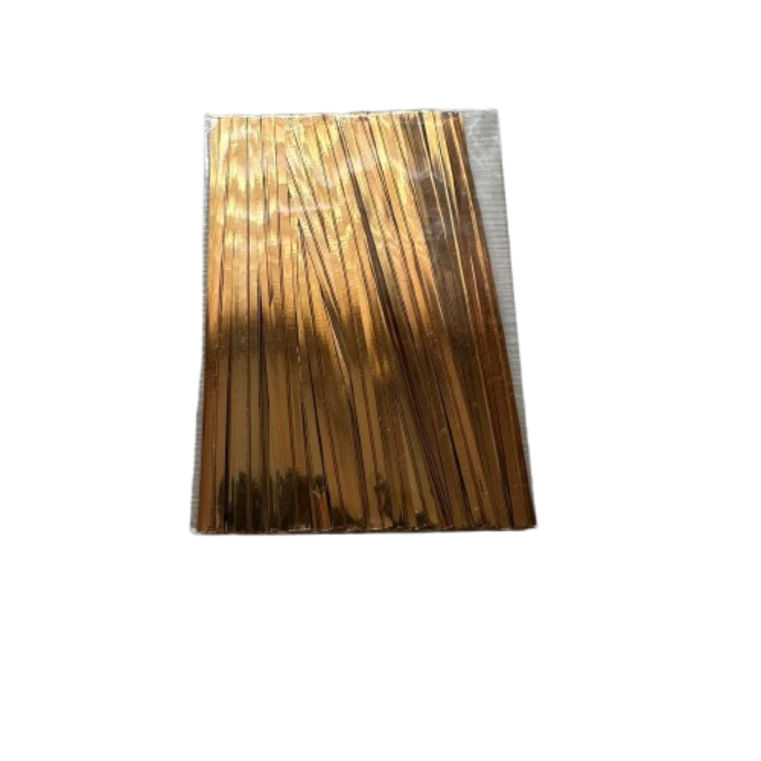 Amarra Dorada 100un 8cm