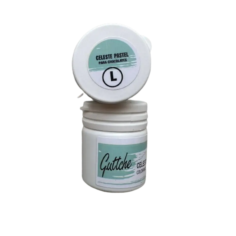 Colorante Laca Celeste Pastel Para Chocolate Guttche 15g 1