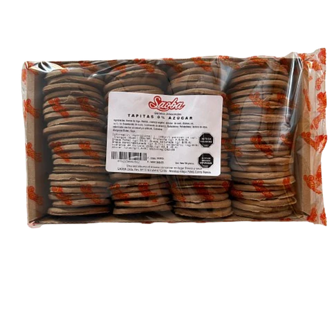 Galletas Tapas De Alfajor Sin Azucar Saoba 100un